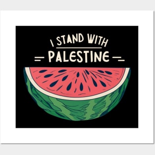 I stand with palestine Posters and Art